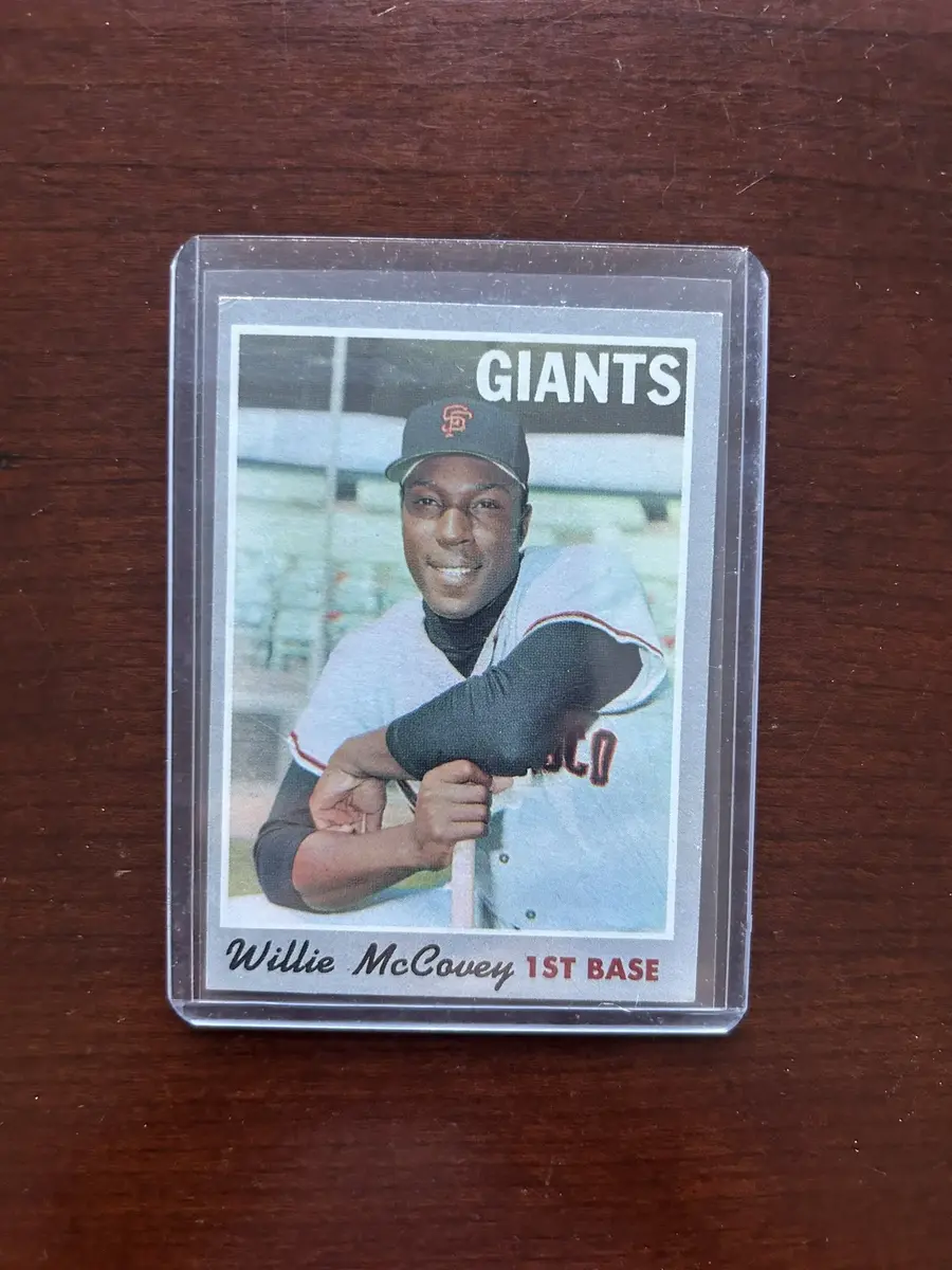 1970 Topps Baseball Card. Willie McCovey - San Francisco Giants. Card #250