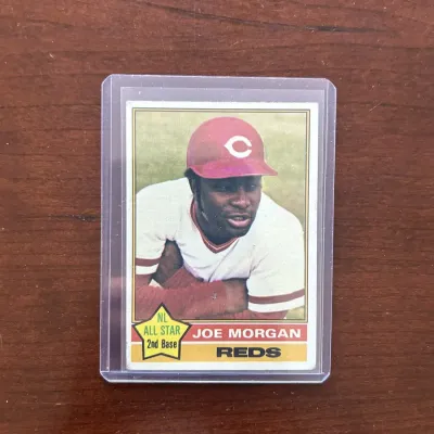 1976 Topps Baseball Card. Joe Morgan - Cincinnati Reds. Card #420