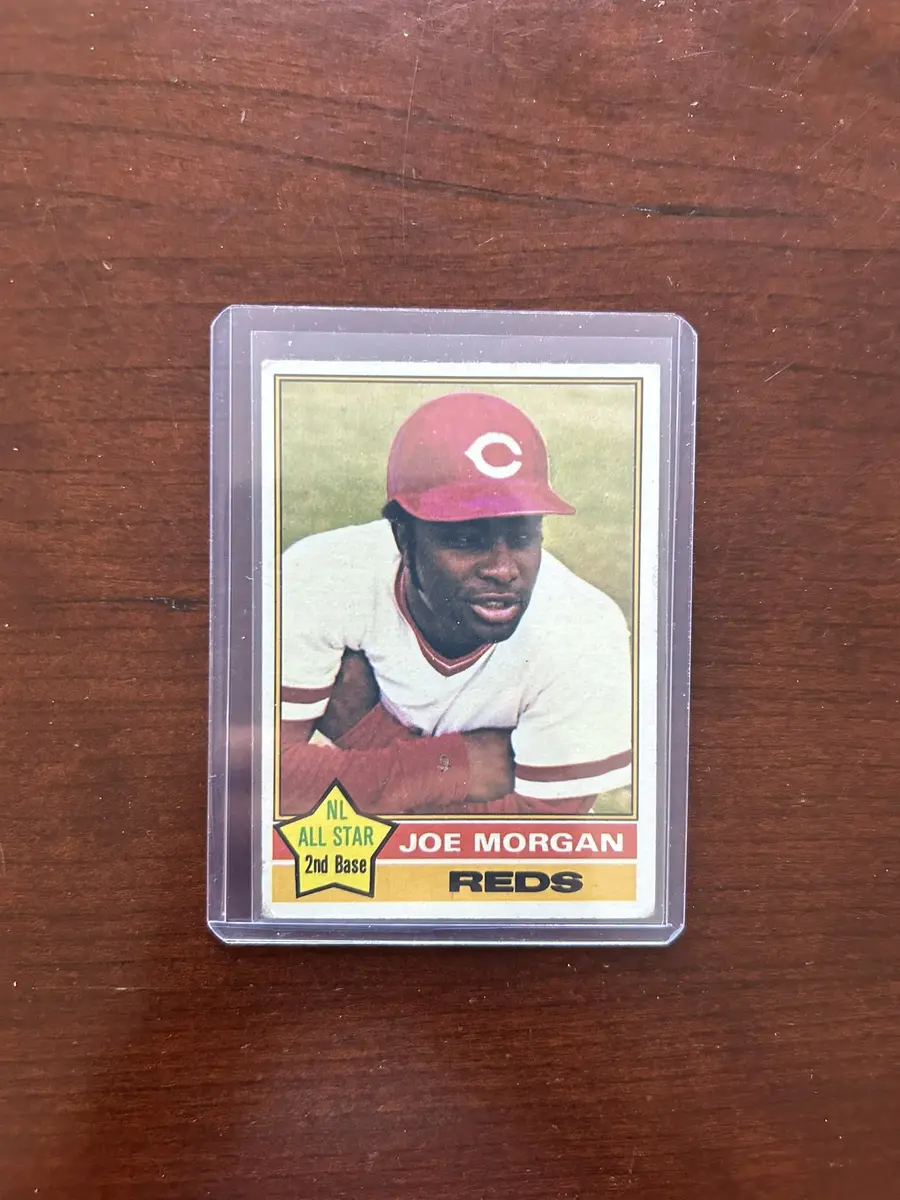 1976 Topps Baseball Card. Joe Morgan - Cincinnati Reds. Card #420