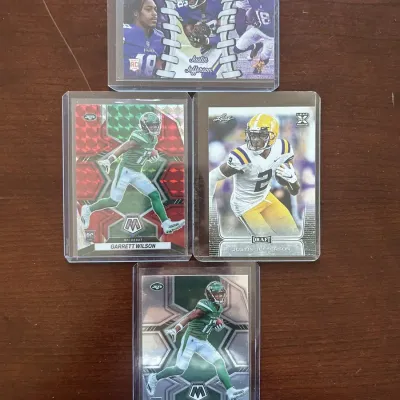 Ja'Marr Chase & Garrett Wilson Rookie Card Lot