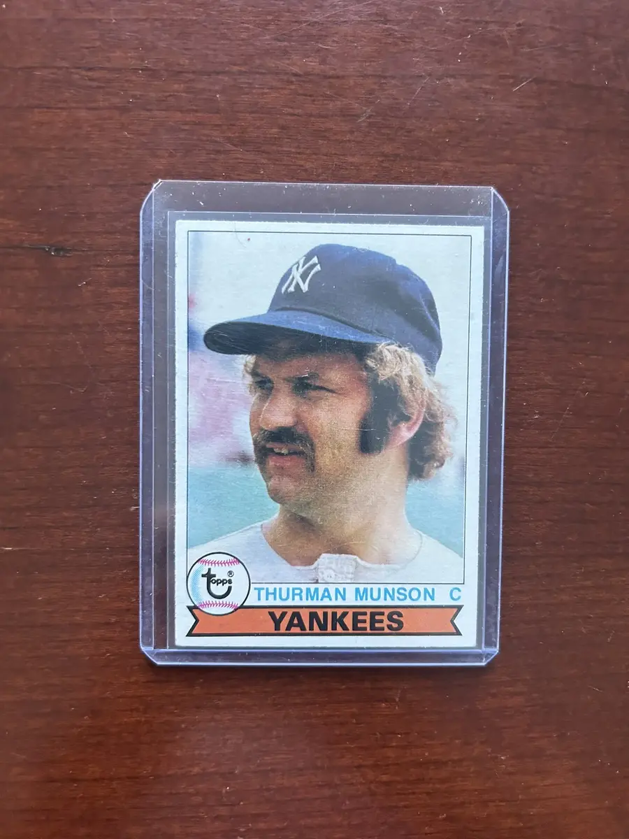 1979 Topps Baseball Card. Thurman Munson - New York Yankees. Card #310