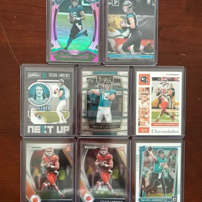 Trevor Lawrence Rookie Card Lot