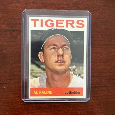 1964 Topps Baseball Card. Al Kaline - Detroit Tigers. Card #250