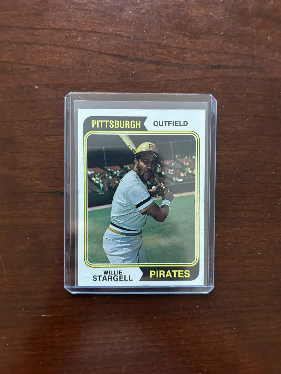 1974 Topps Baseball Card. Willie Stargell - Pittsburgh Pirates. Card #100