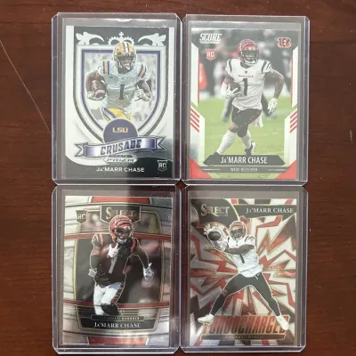 Ja'Marr Chase Rookie Card Lot