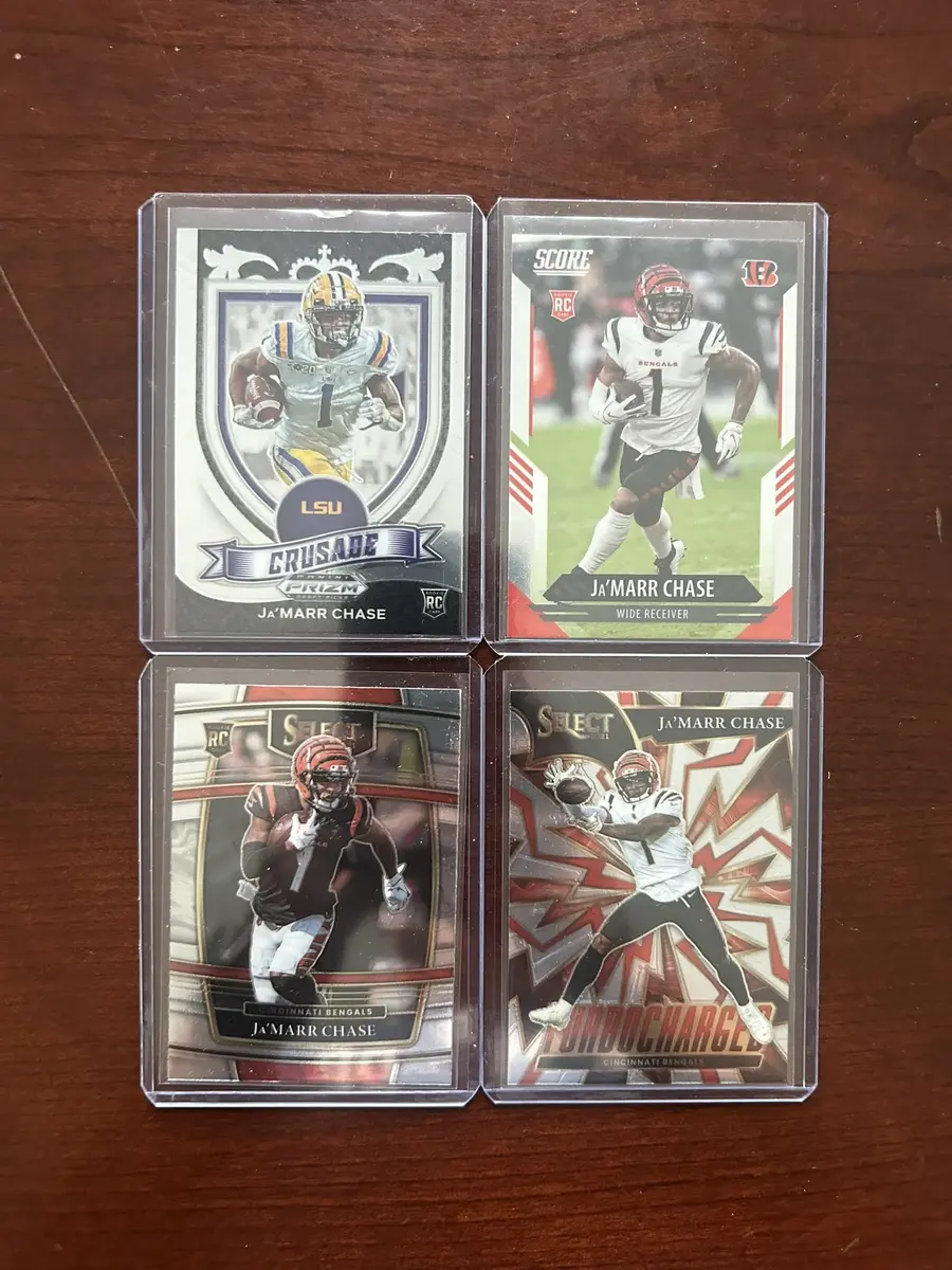 Ja'Marr Chase Rookie Card Lot