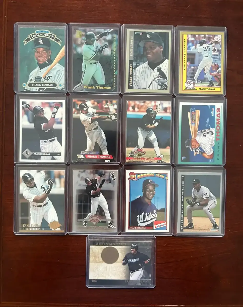 Frank Thomas Baseball Card Lot