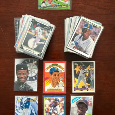 Over 100 Ken Griffey Jr. Cards