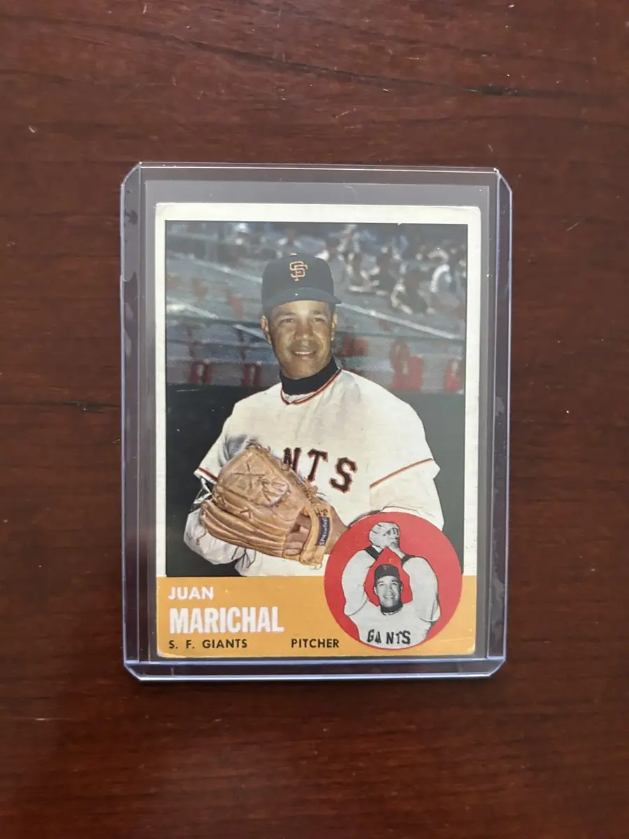 1963 Topps Baseball Card. Juan Marichal - San Francisco Giants. Card #440