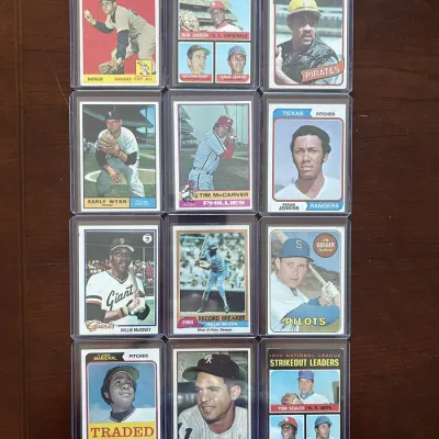 Vintage Baseball Cards. Tom Seaver, Bob Gibson, and More