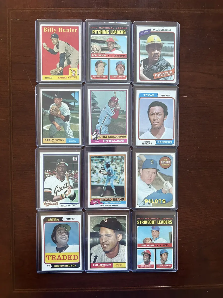 Vintage Baseball Cards. Tom Seaver, Bob Gibson, and More