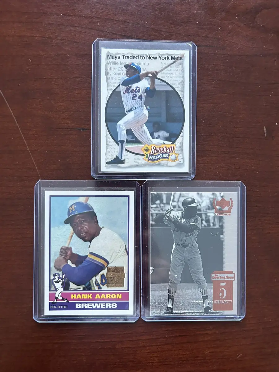 Hank Aaron Baseball Cards