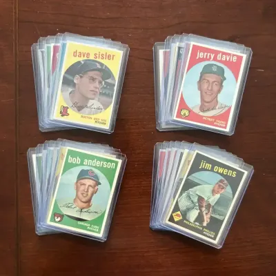 1959 Topps Baseball Cards