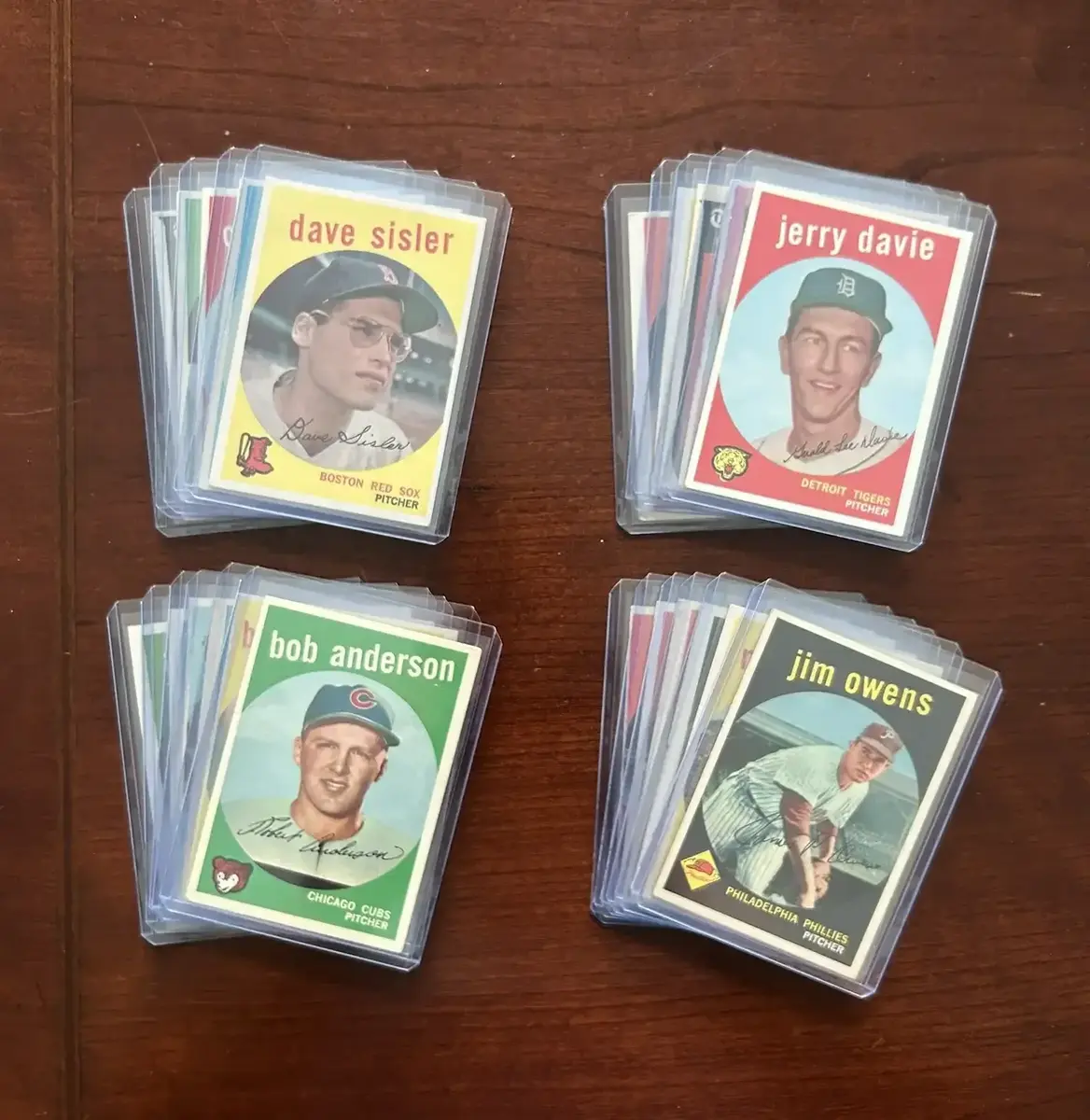 1959 Topps Baseball Cards