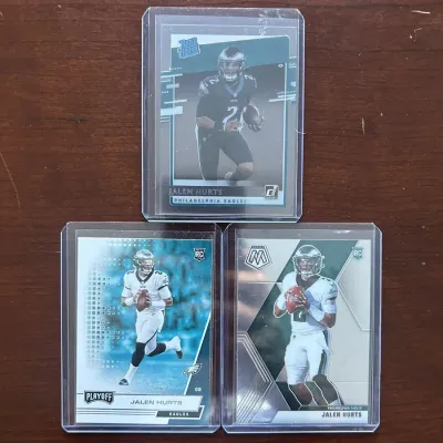 Jalen Hurts Rookie Card Lot