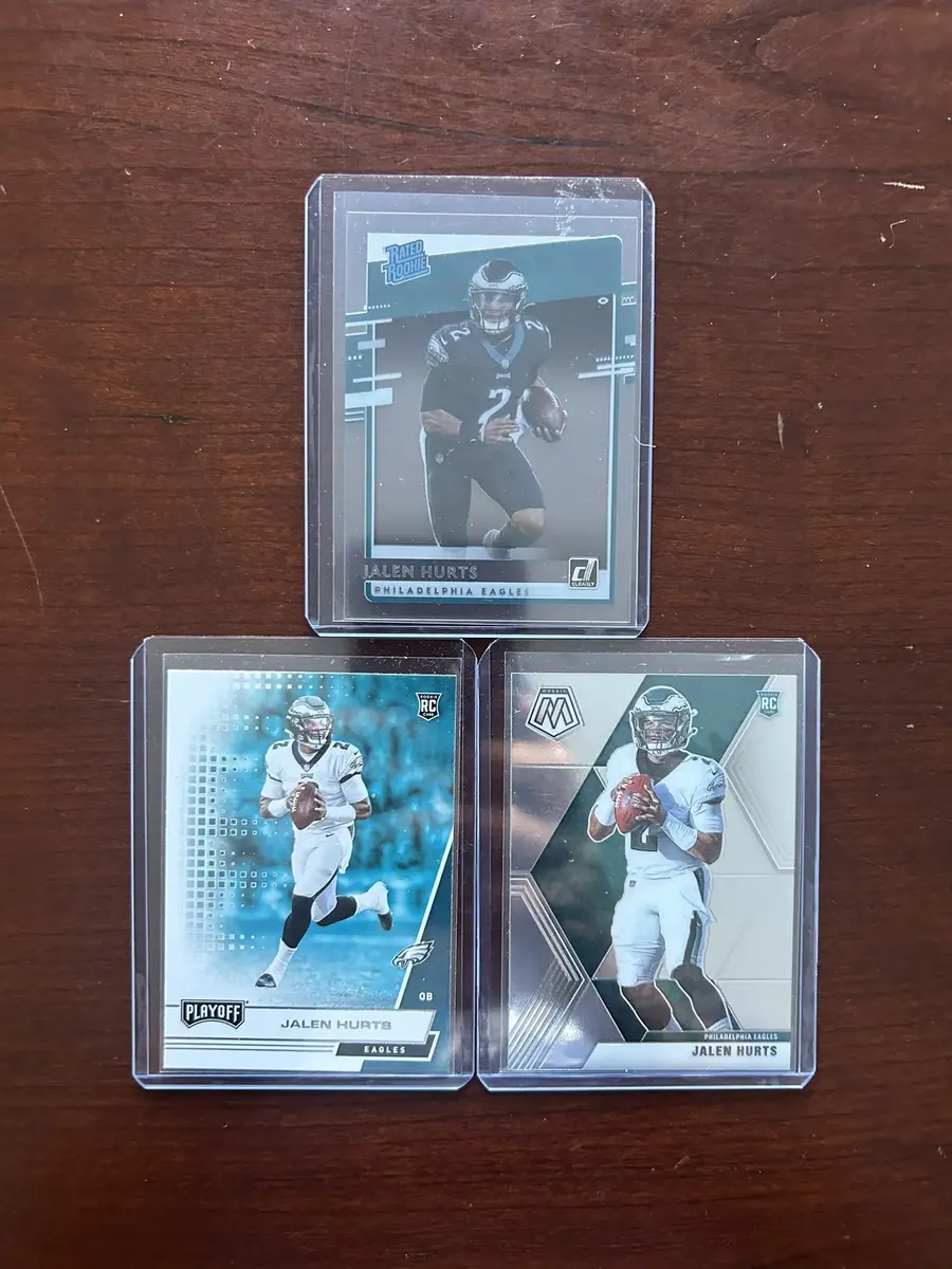 Jalen Hurts Rookie Card Lot