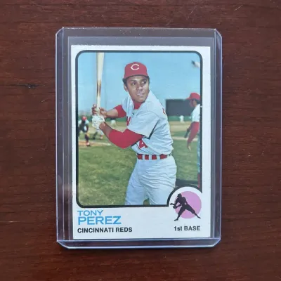 1973 Topps Baseball Card. Tony Perez - Cincinnati Reds. Card #275