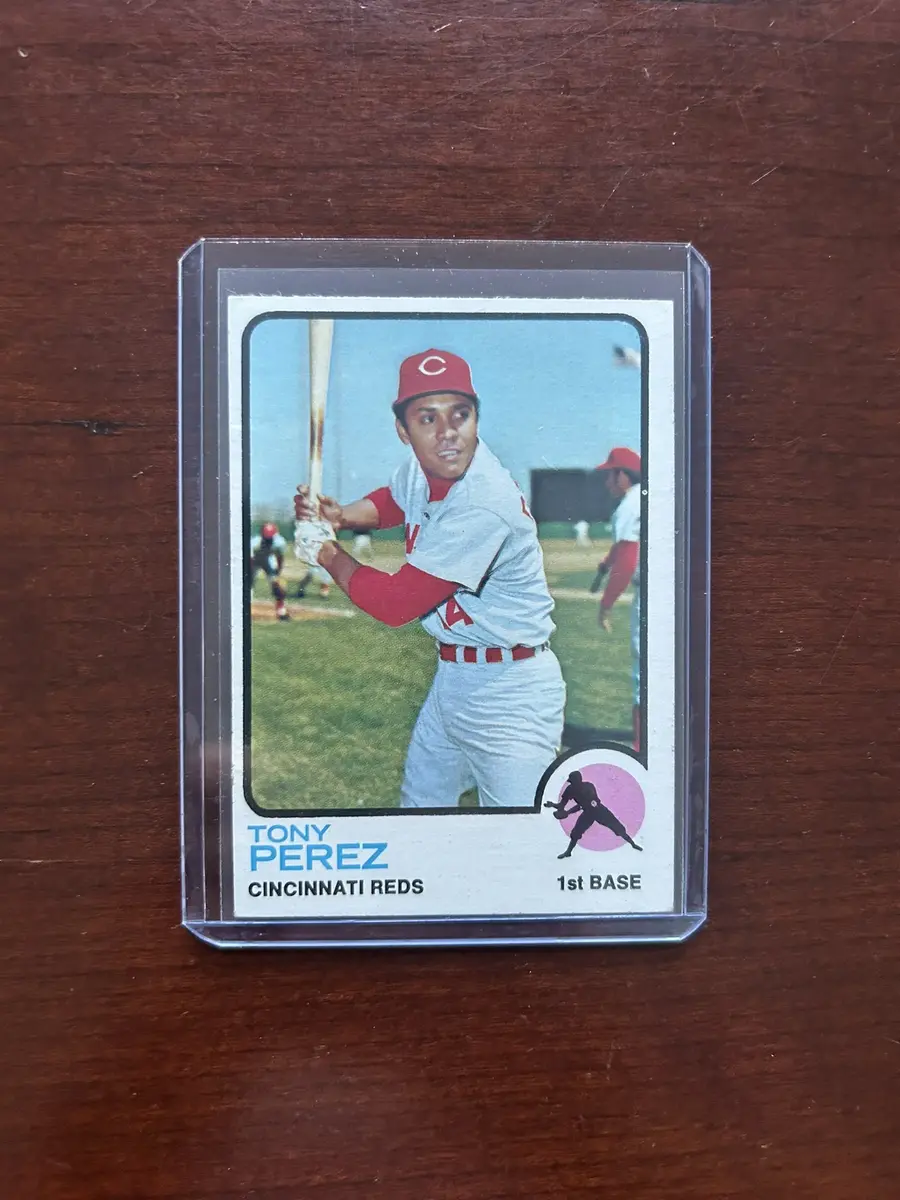 1973 Topps Baseball Card. Tony Perez - Cincinnati Reds. Card #275