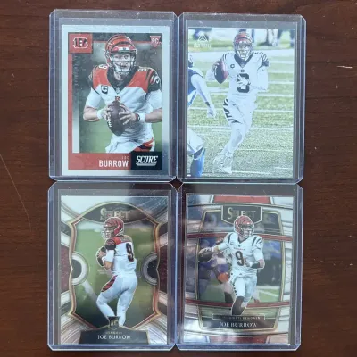 Joe Burrow Rookie Card Lot