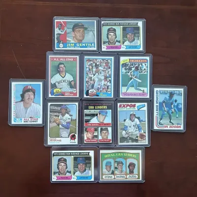 Vintage Baseball Cards - Mike Schmidt, Paul Molitor, and More