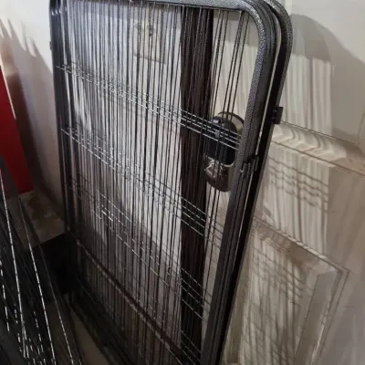 Folding Metal Pet Exercise Pen - approx. 21 feet