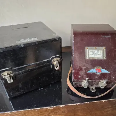 Vintage Military Aviation Bubble Sextants - Bendix AN-5851-1 & A.M. Mk IXA
