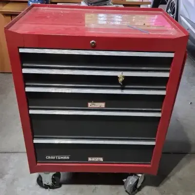 Craftsman Rolling Tool Chest with Machinist & Automotive Tools