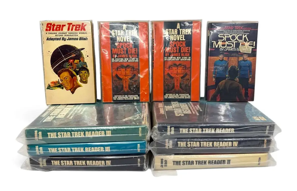 Star Trek Books By James Blish