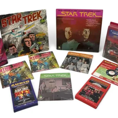 Star Trek Audio Cassettes, Records, & 7” Audio Adventures