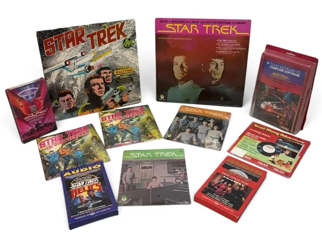 Star Trek Audio Cassettes, Records, & 7” Audio Adventures