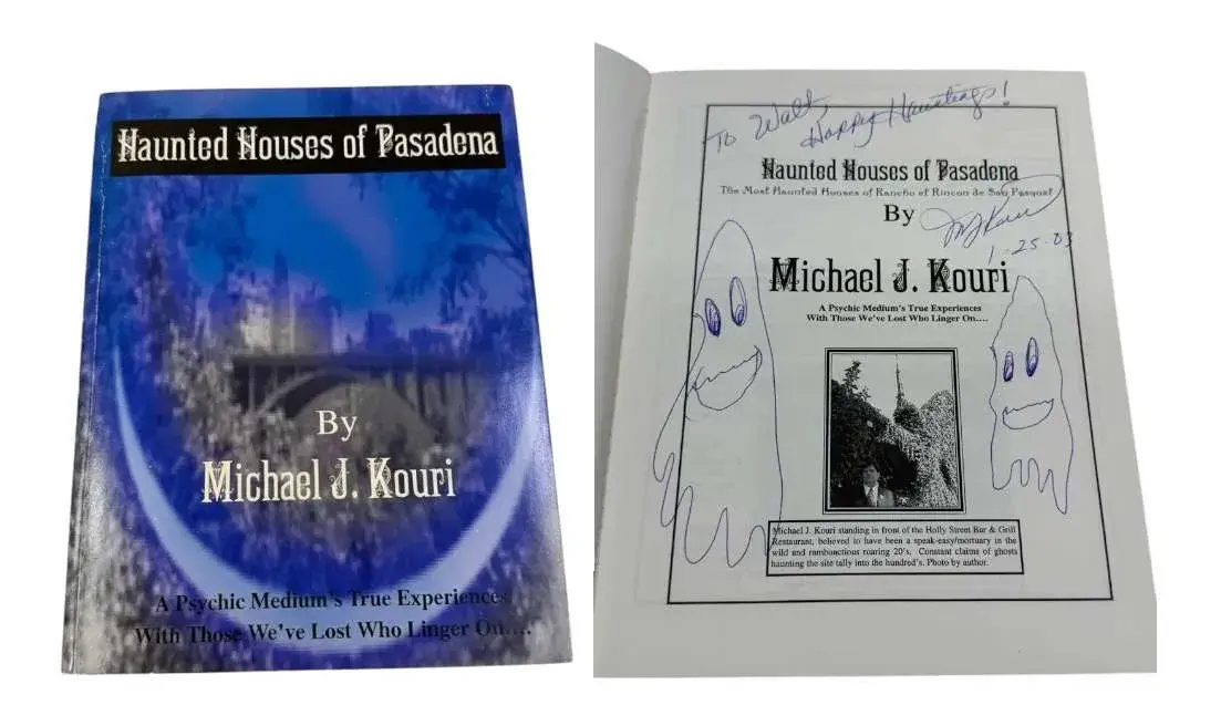 Signed Haunted Houses Of Pasadena - Michael J. Kouri