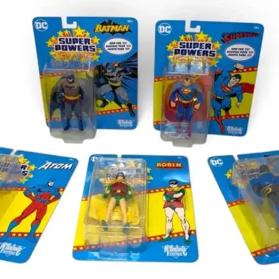 McFarlane Toys DC: Batman, Robin, Superman, The Atom, & Darkseid Figures 2022