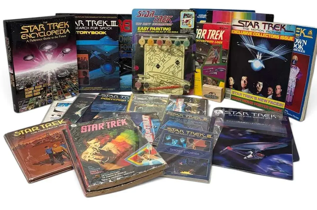 Star Trek: Collectors Books, 3D Mouse Pads, & More