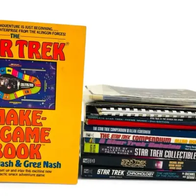 Star Trek Composition Books, Catalogs, Encyclopedias, & More