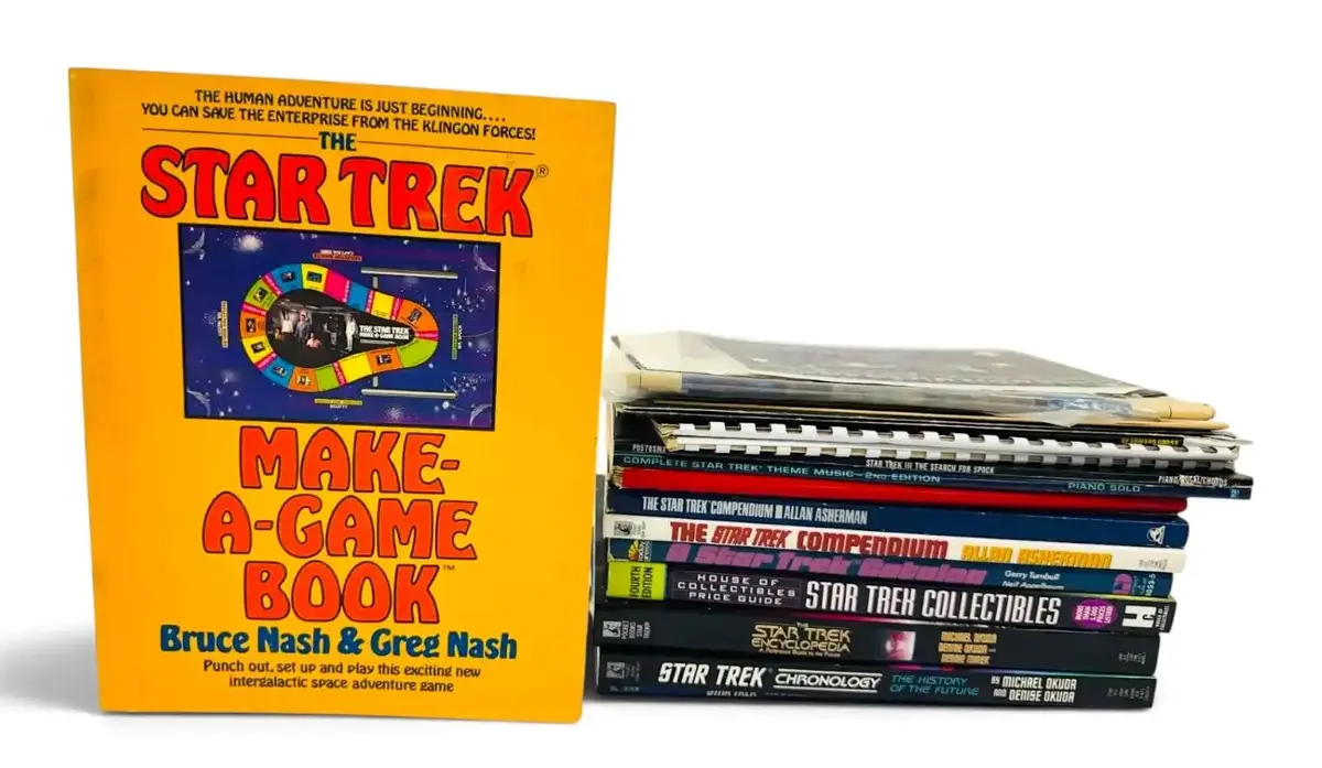 Star Trek Composition Books, Catalogs, Encyclopedias, & More