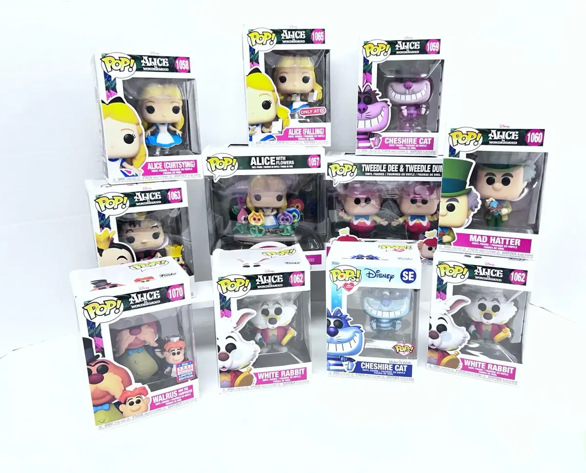 Funko Pop! Disney’s Alice In Wonderland Assorted Vinyl Figurines