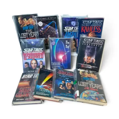 Star Trek Hardcover Books By Friedman, Dillar, & More