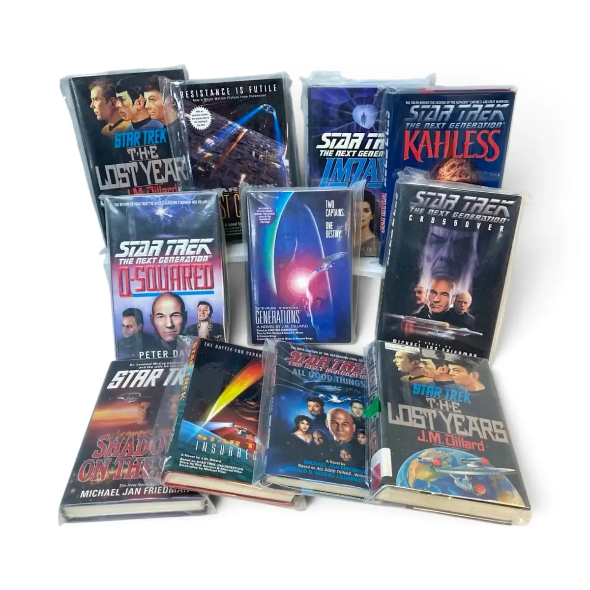Star Trek Hardcover Books By Friedman, Dillar, & More