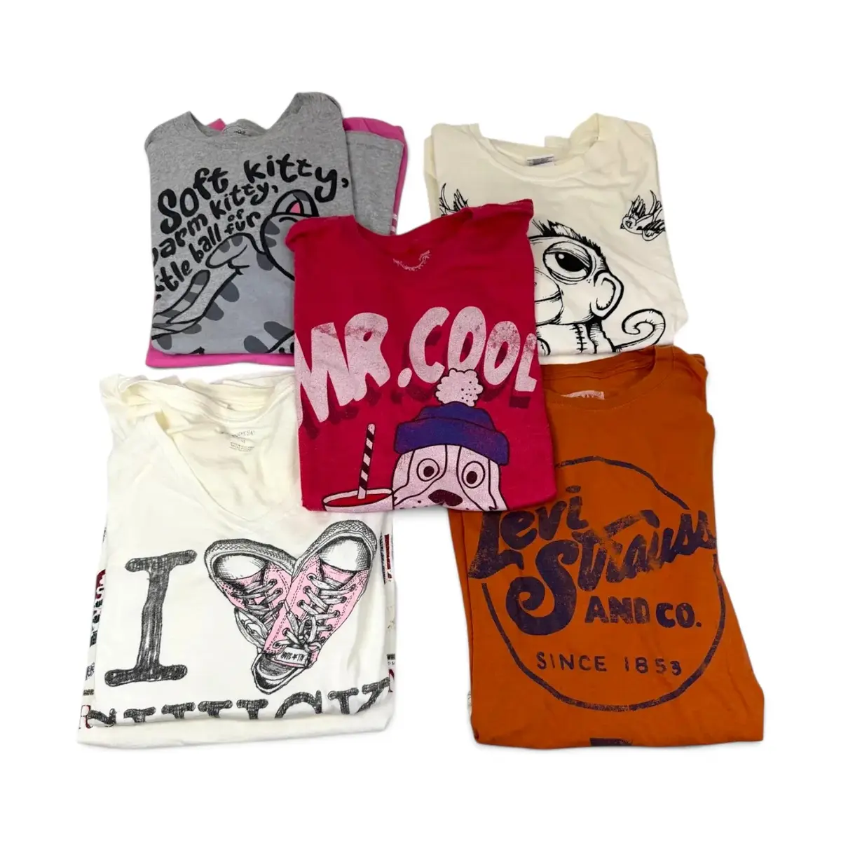 Women’s Graphic T-Shirts (11th Monkey, Slush Puppy, Levi Strauss, & More)