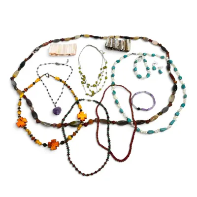 Beaded Necklaces, Bracelets, & More - Including Semiprecious Stones