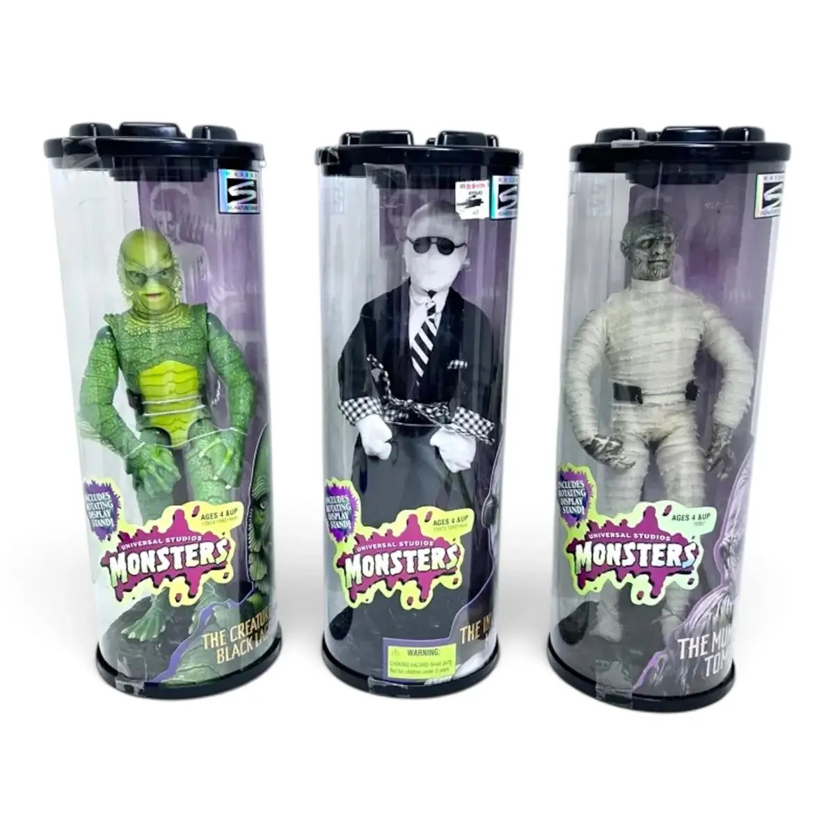 Universal Studios Monsters-The Creature from the Black Lagoon, The Invisible Man, & The Mummy’s Tomb