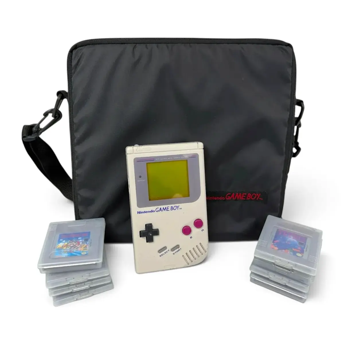 Nintendo Game Boy (DMG-01) Console w/ Games - Including Mario, Batman, & Tetris!