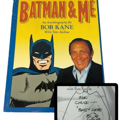 Batman & Me: An Autobiography by Bob Kane (Signed!)