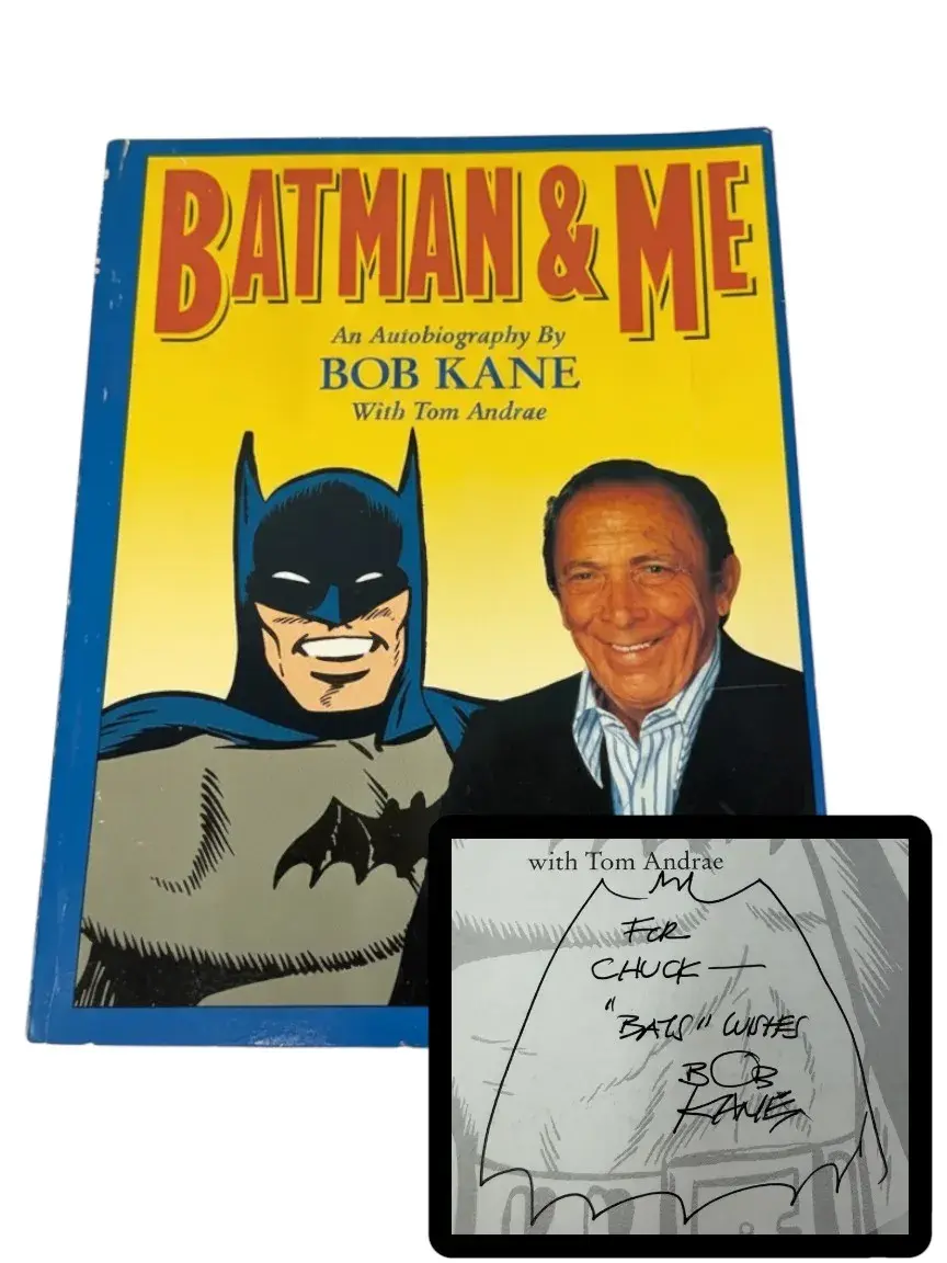 Batman & Me: An Autobiography by Bob Kane (Signed!)