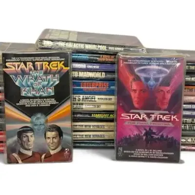 Vintage Star Trek Paperback Novels