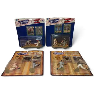 Kenner 1989 MLB Figurines “One On One” & “Baseball Greats”