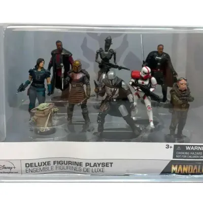 Disney Star Wars The Mandalorian Deluxe Figurine Set - New in Box!