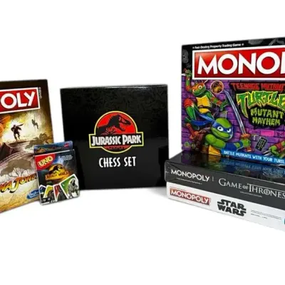 Movie & Television Monopoly & More (Jurassic Park, Star Wars, Indiana Jones, Game Of Thrones)