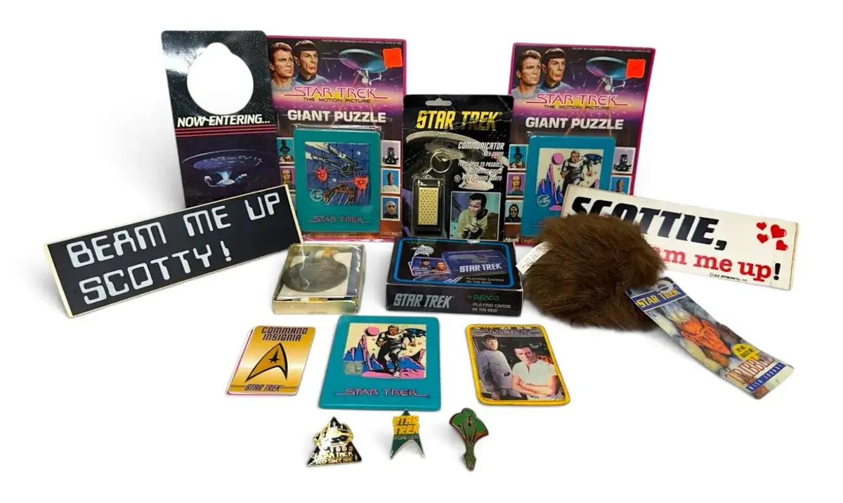 Vintage Star Trek Memorabilia (Tribble, Puzzles, Cards, & More)