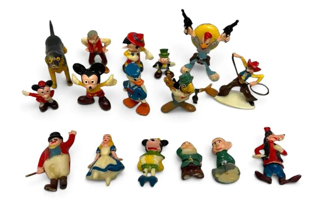 Vintage 1960s Marx Disney Mini Characters 